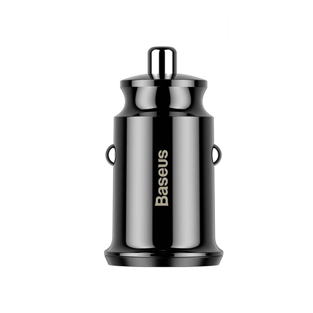 Baseus Grain Car Charger (Dual USB 5V 3.1A ) CCALL-ML01 Black Baseus Grain Car Charger (Dual USB 5V 3.1A ) CCALL-ML01 Black